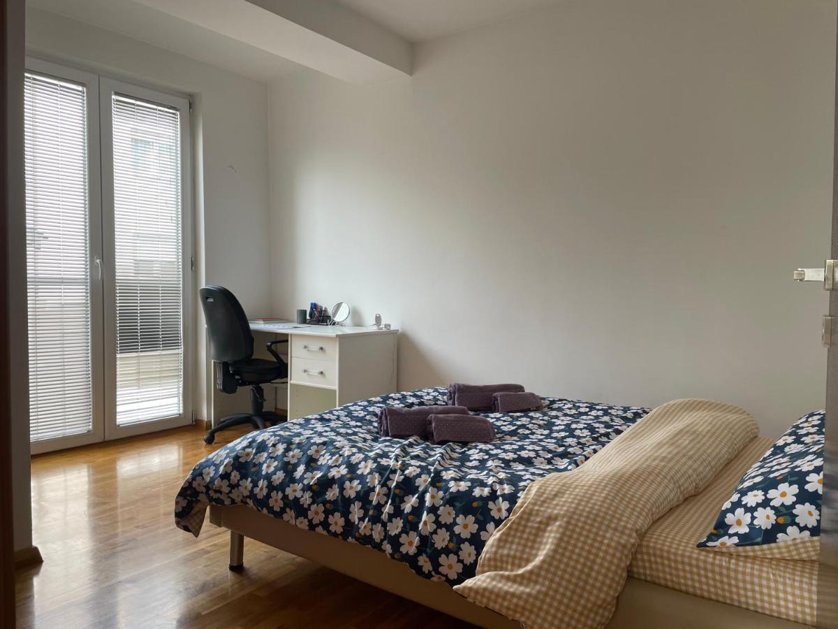 Big Apartment With Private Parking - Extra View 斯科普里 外观 照片
